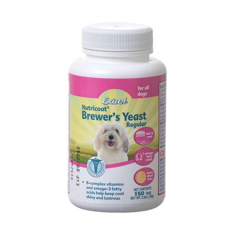 Jual Excel Brewer's Yeast Reguler Suplemen Hewan [150 Tablet] Di Seller ...