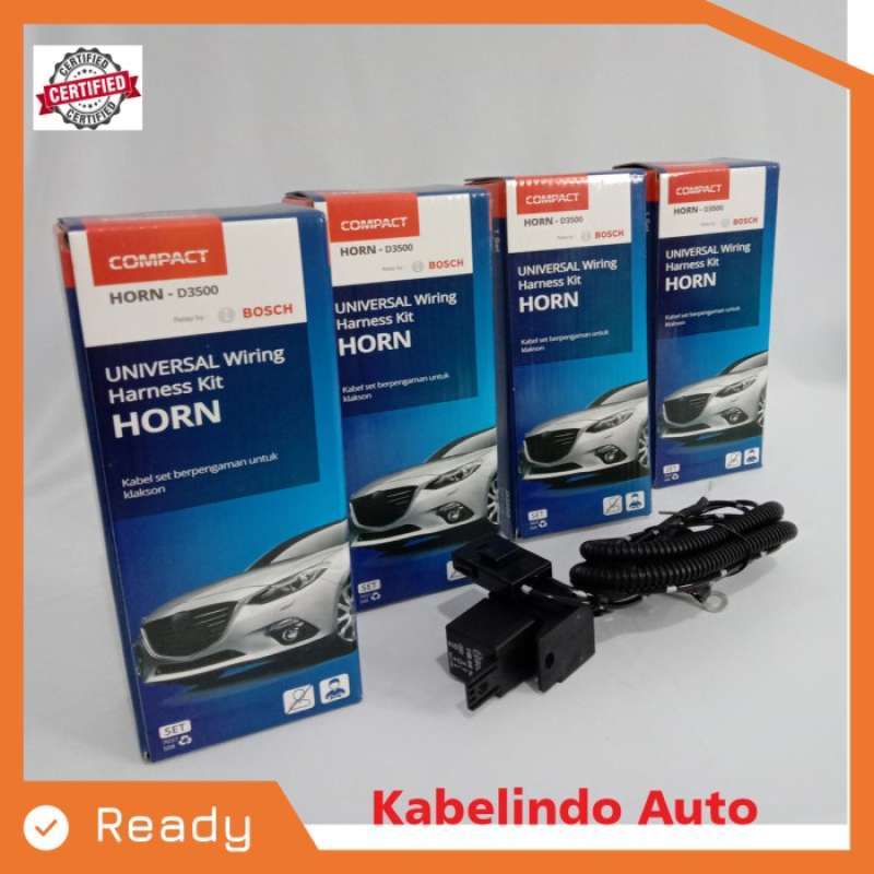 Jual KABEL RELAY RELAI SET KLAKSON MOBIL MOTOR BOSCH COMPACT D3500
