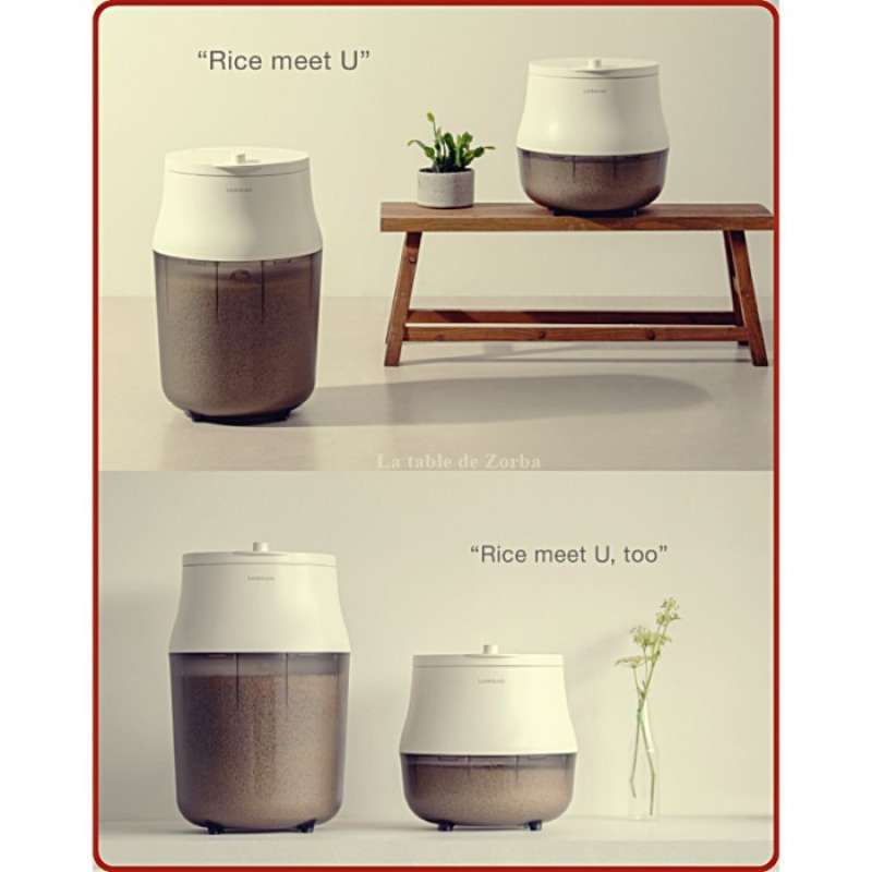 Jual Vacuum rice container 10kg 20kg German Design Award 2021 di Seller