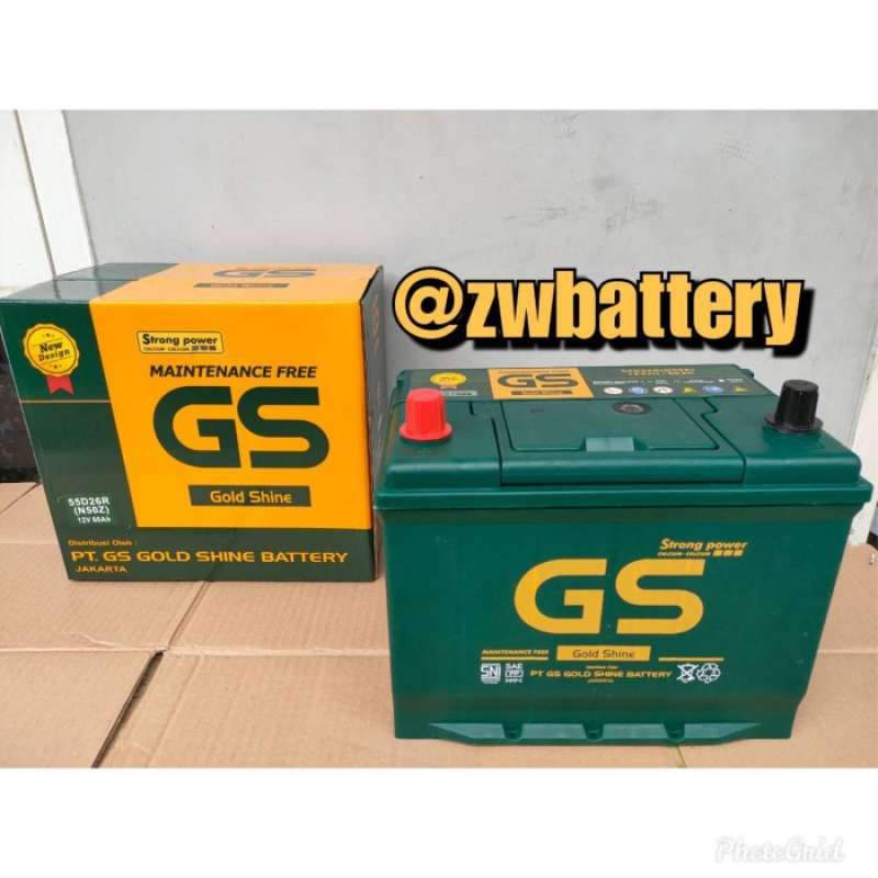 Jual Aki Mobil Colt Diesel GS MF N50Z AKI KERING 12V / 60Ah di Seller