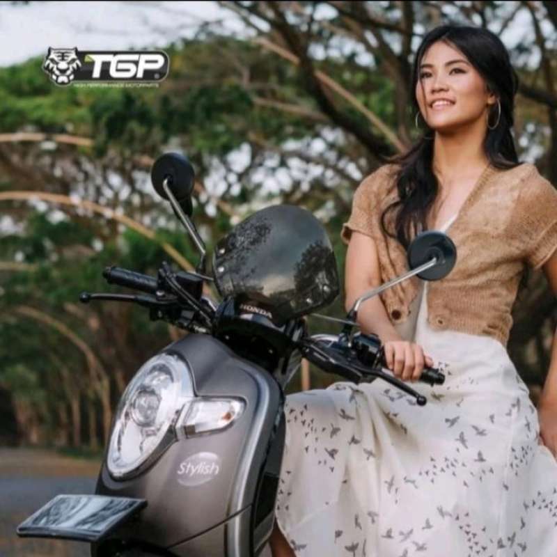 Jual spion bulat model klasik Honda VARIO SCOOPY GENIO BEAT DLL di