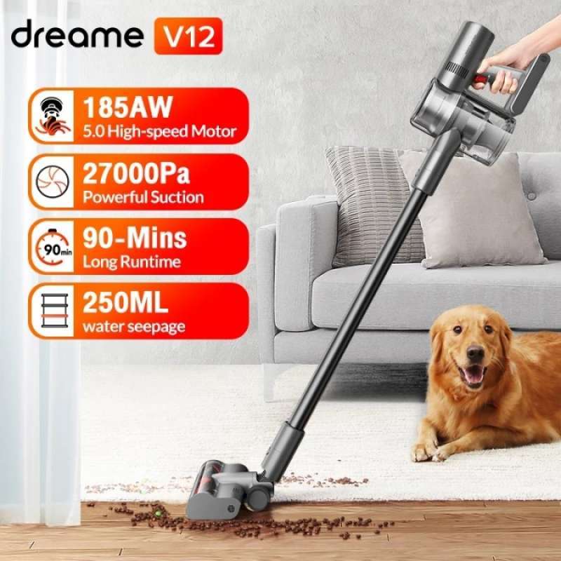 Jual Dreame V12 Handheld Vacuum 27000Pa cordless Penyedot Debu di ...