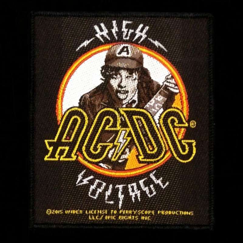 Jual AC/DC HIGH VOLTAGE WOVEN PATCH di Seller Odettee Shop - Wanasari ...