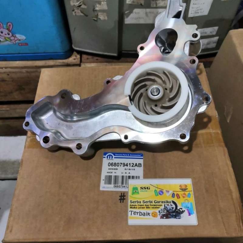 Jual Water Pump Jeep Wrangler Rubicon Bensin 3600cc Mopar Oem Di Seller Serba Serbi Garasik