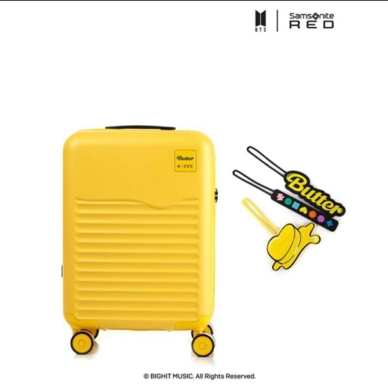Jual Bts Butter X Samsonite 24 Inch Yellow/black Expand Di Seller