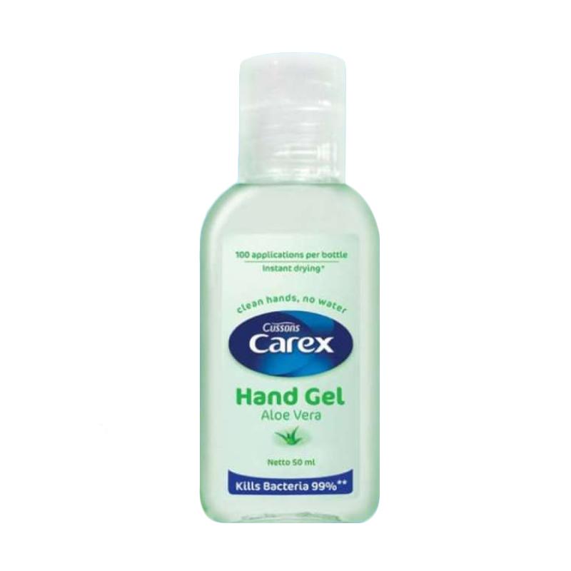 Jual Cussons Carex Hand Sanitizer Gel Antibacterial Pembersih Tangan 50