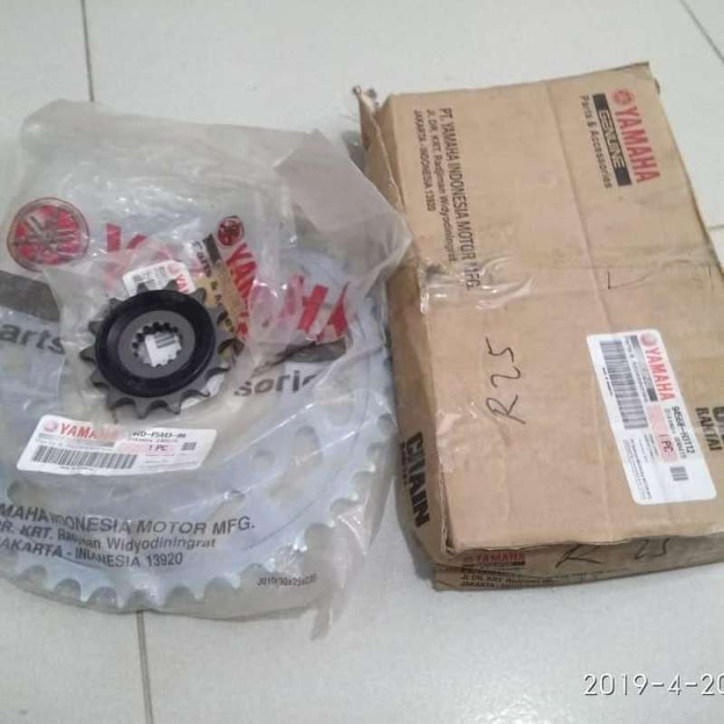 Jual Gear set yamaha R25 original Yamaha di Seller Widfamotor Bintara