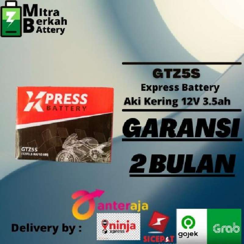 Jual AKI KERING MOTOR VARIO 110 GTZ5S EXPRESS BATTERY di Seller Mitra