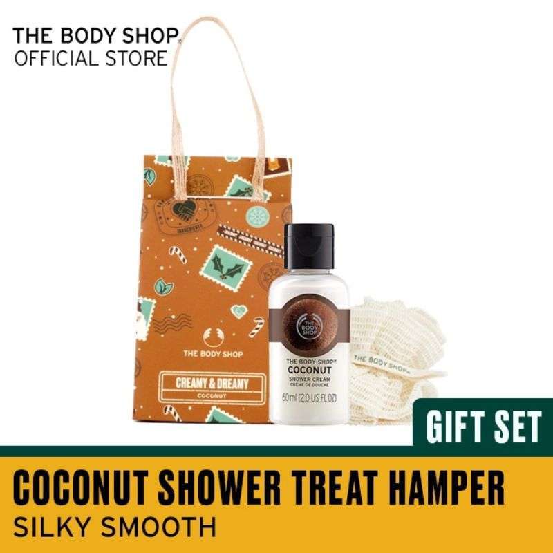 Jual The Body Shop Gift Hamper Silky Smooth Coconut Shower Treat di Seller The Body Shop