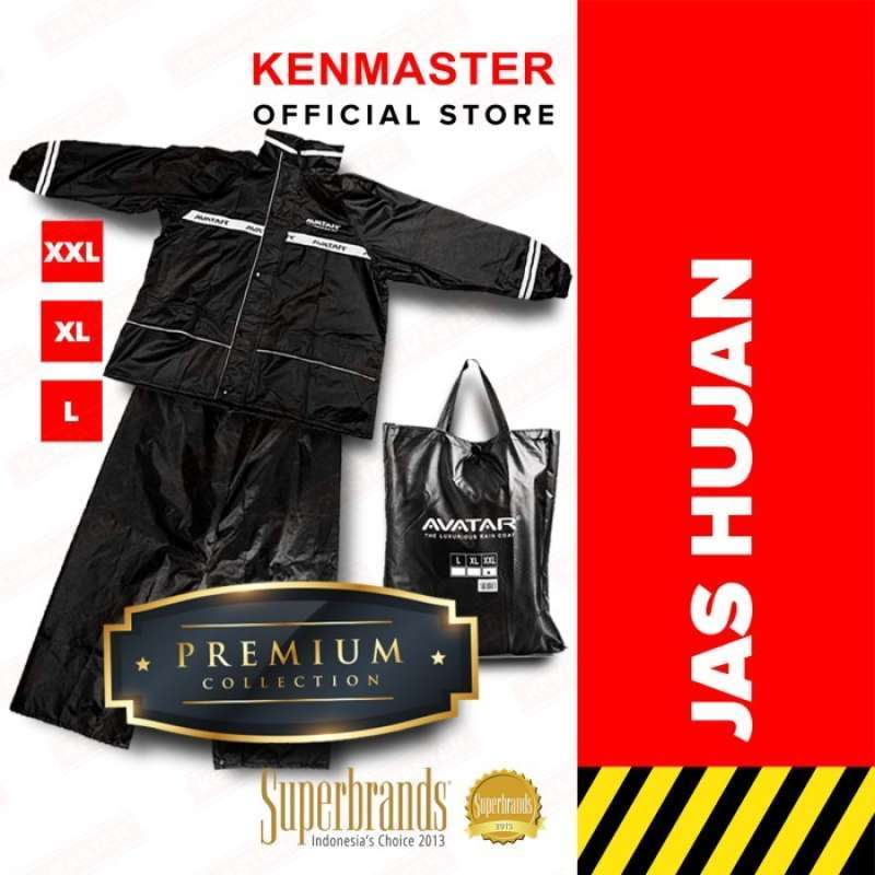 Promo Jas Hujan Set  Jaket Celana AVATAR ukuran XXL Diskon 20% di
