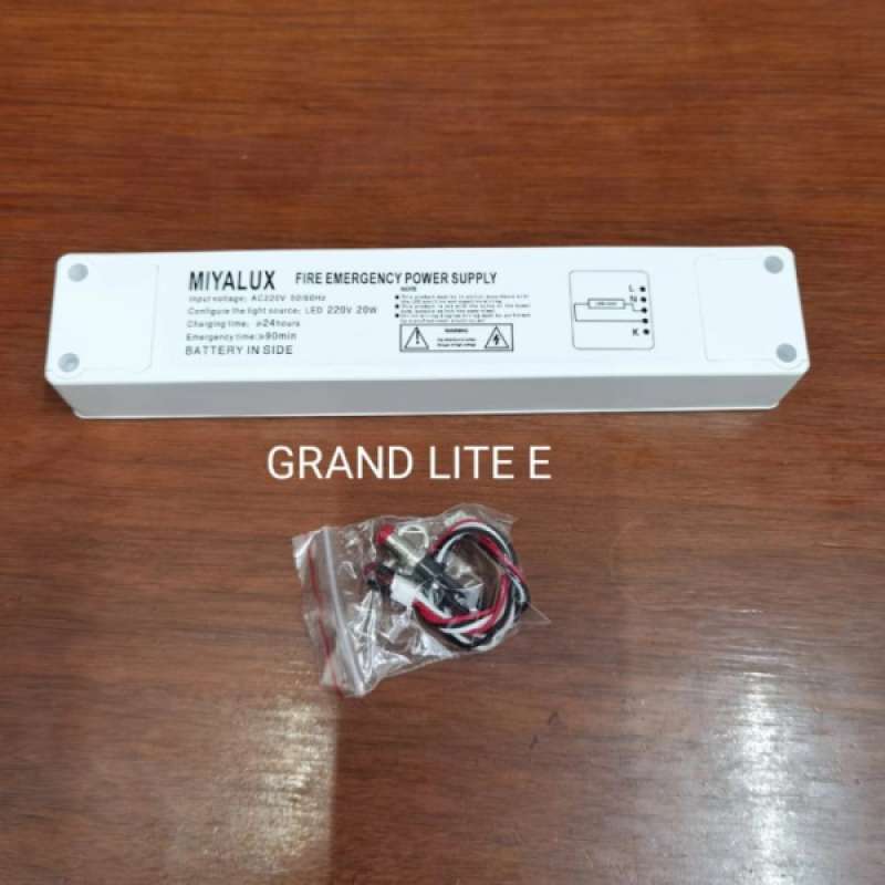 Promo Free Ongkir Emergency Battery Led 20Watt Powerpack Batere Power