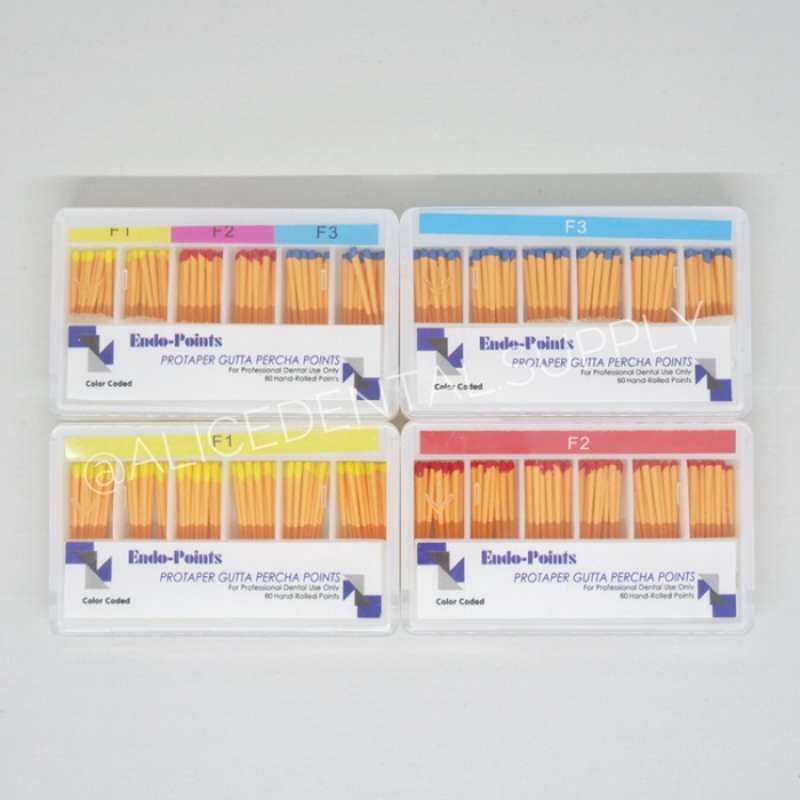 Promo Gutta Percha points protaper / guttap protaper / F1 F2 F3 Diskon