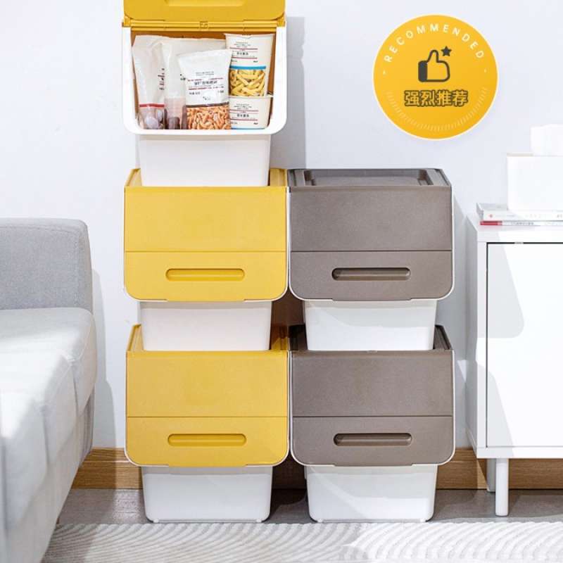 Storage Kuuda Promo Miniso Kotak Penyimpanan Mulut Kuda Nil Serbaguna Storage Box ...