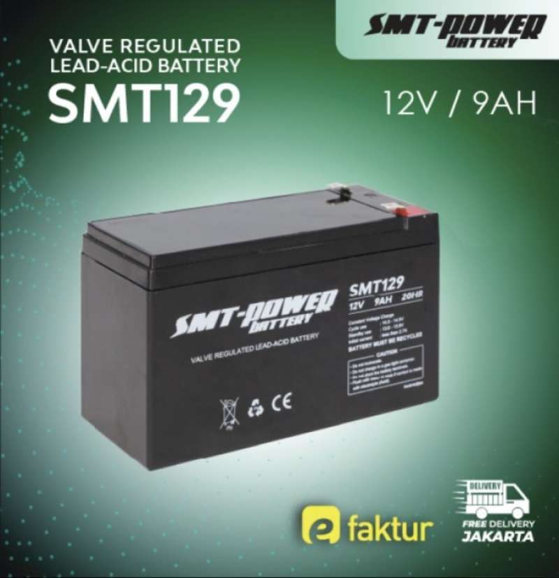 Promo Tanpa Merk BATTERY UPS / AKI KERING / BATERAI VRLA SMT 12V 9AH X