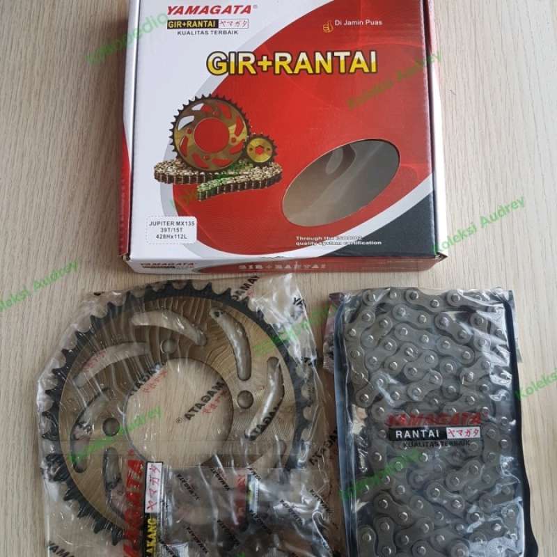 Promo Gearset Jupiter MX 135 Gir Gear Paket Plus Rantai Set Jupiter MX