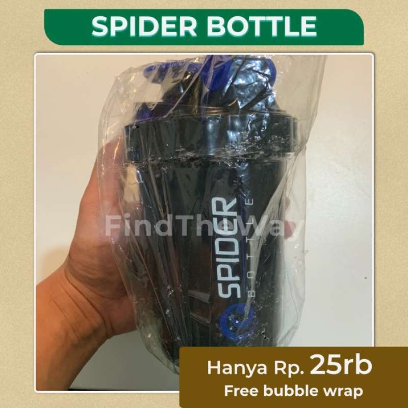 Spidershaker Promo Spider Bottle Shaker 500Ml / Whey Protein Shaker Diskon 31% di ...