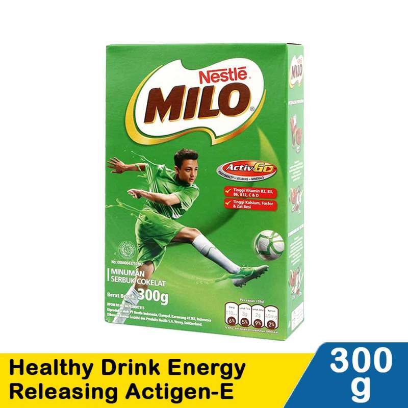Jual Milo Healthy Drink Energy Releasing Actigen E 300 Gram di Seller