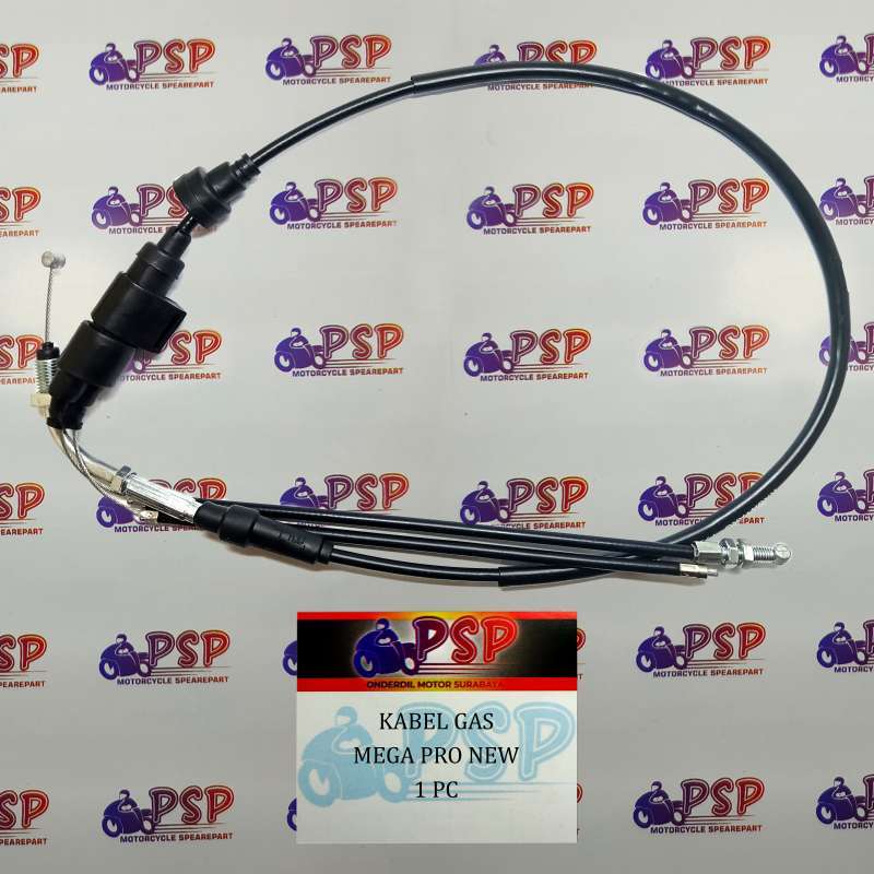Jual Kabel Gas Mega Pro New - Kabel Cable Tali Kawat Throttle Iner Gas ...