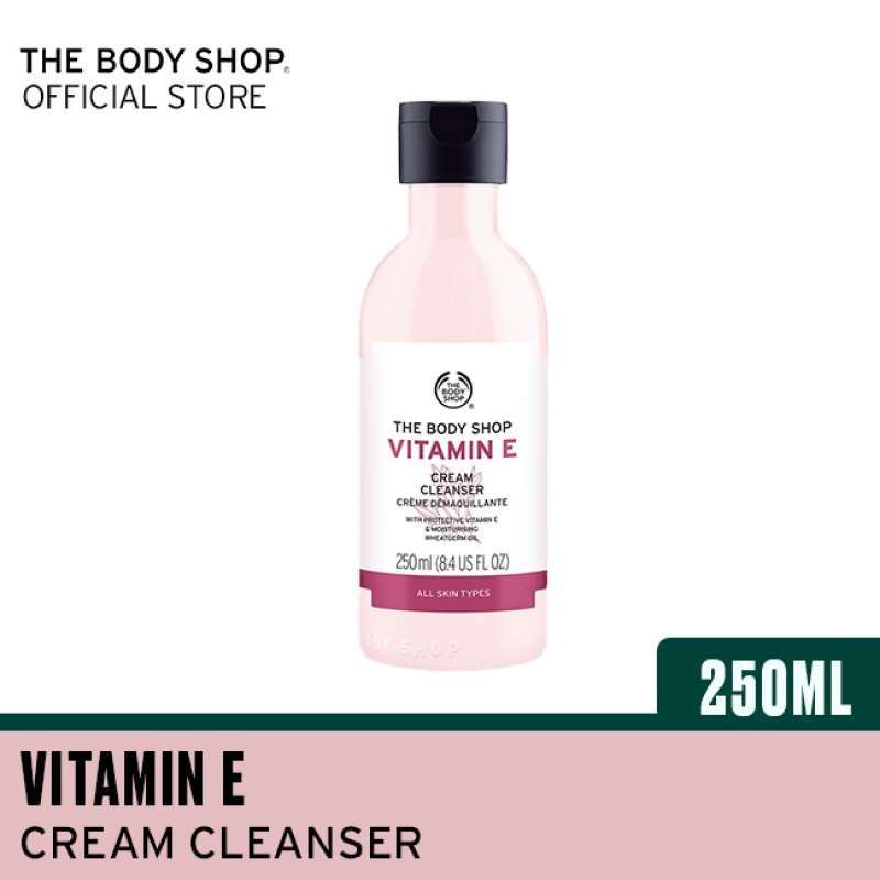 The Body Shop Vitamin E Creme-Reiniger – Sanfte Reinigung Mit Feuchtigkeit Für Trockene Haut