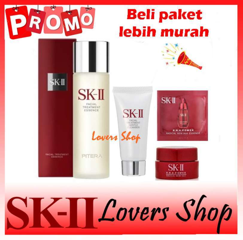 Jual SKII/SK2/SKII/SK II FACIAL TREATMENT ESSENCE SET /FTE 75 ML di
