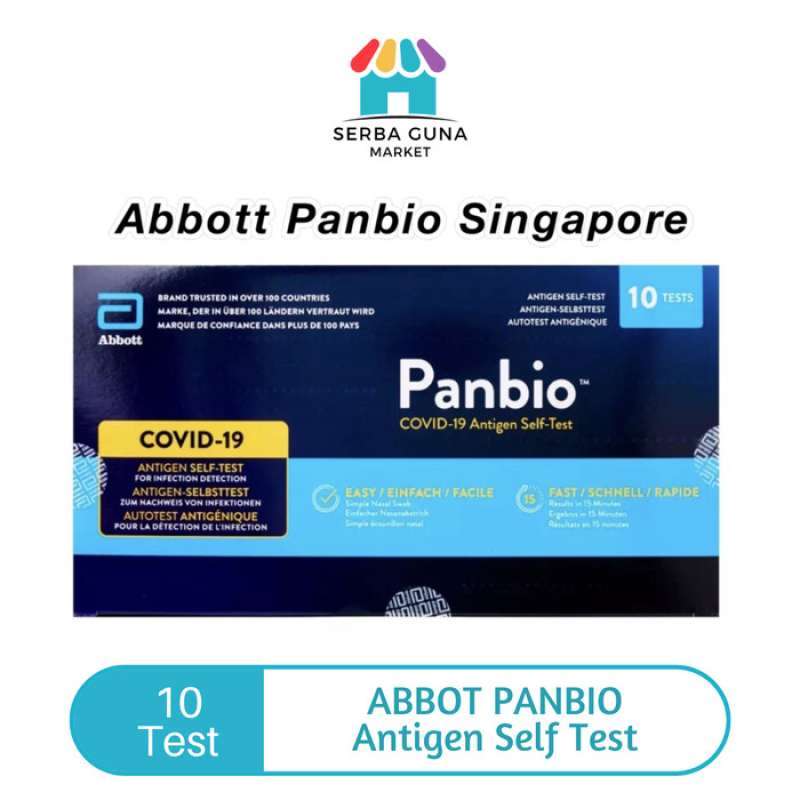 Promo Abbott Panbio Nasal Antigen Isi 10 IMPORT SINGAPORE Diskon 23 di Seller Alat Medis