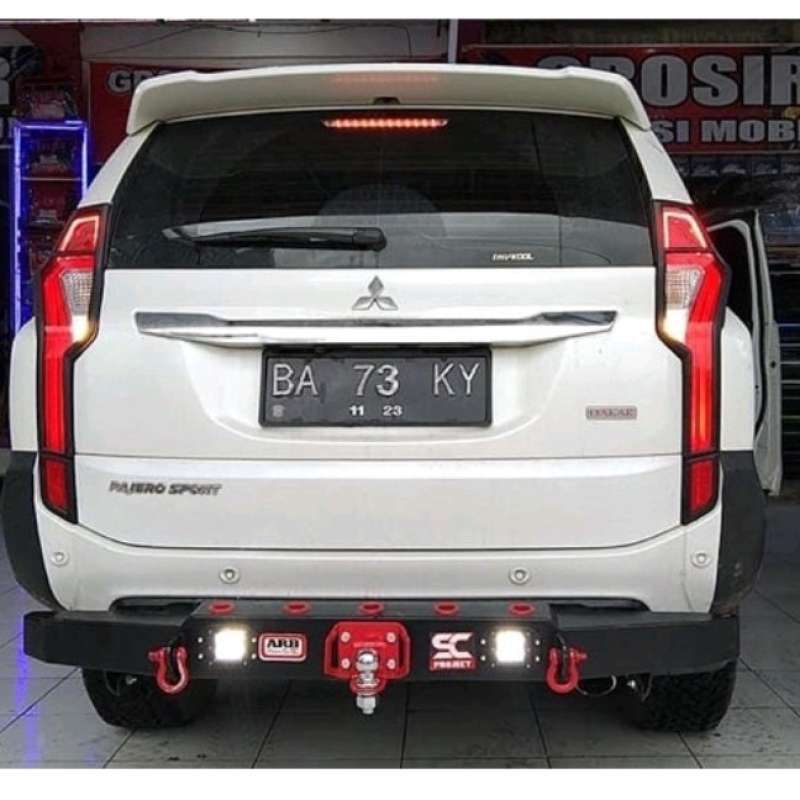 Promo Towing Bar klasik All New Pajero Sport Tanduk Bumper Belakang