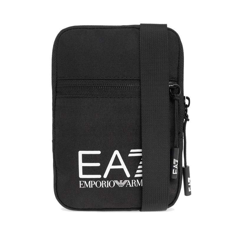 Promo Emporio Armani EA7 Train Core Mini Crossbody Bag All Black Diskon