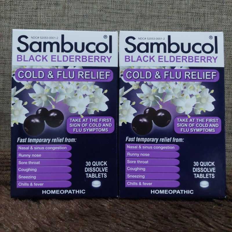Promo sambucol Cold and Flu Relief homeopathic Diskon 23 di Seller