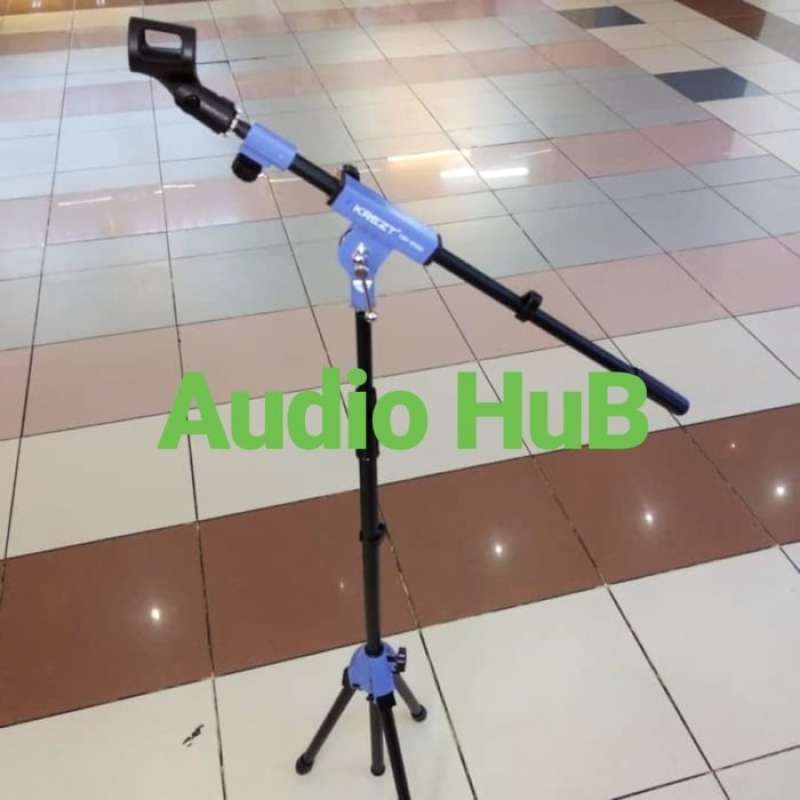Promo Terbaik Stand Mic Krezt Nb2100 Standing Microphone Lantai Krezt