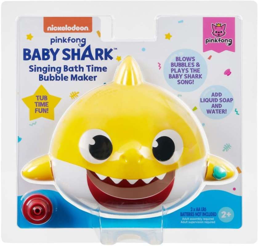 Jual Pinkfong Baby Shark Official Singing Bath Time Bubble Maker di