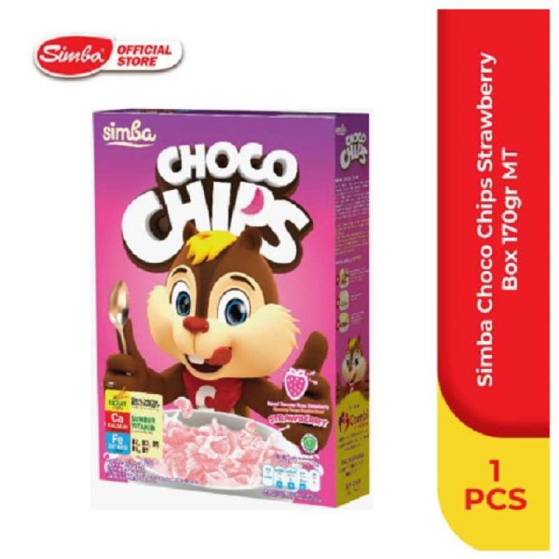 Jual Simba Cereal Choco Chips Strawberry 170G di Seller Suzuya Official