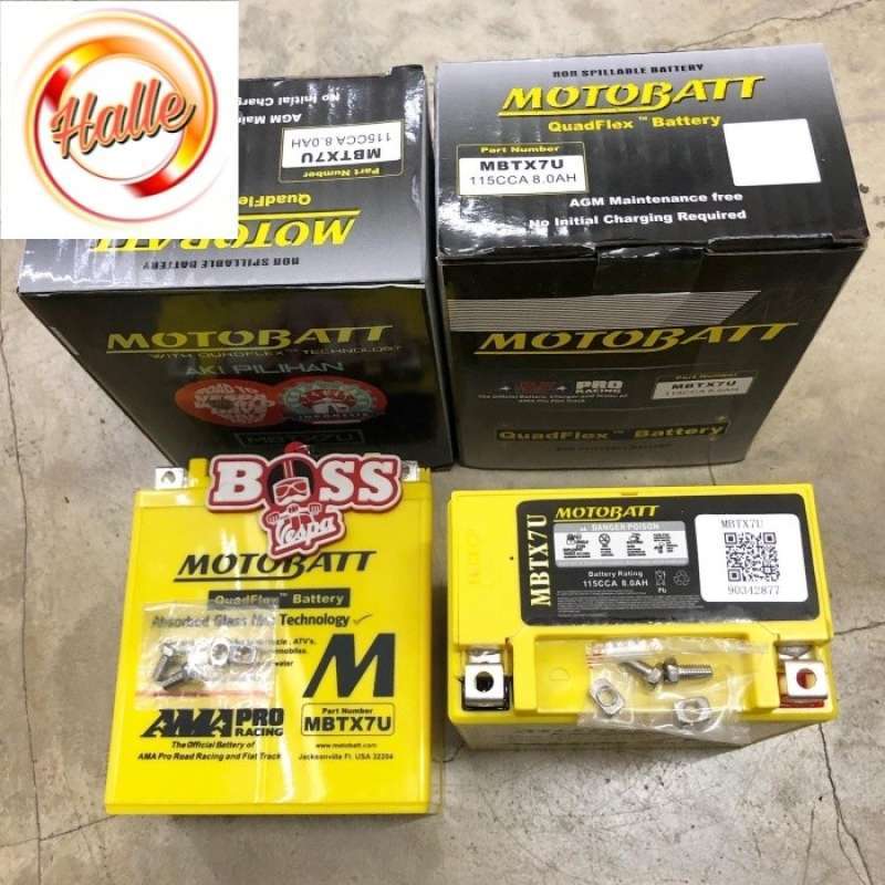 Jual Battery Aki Motobatt Mbtx7u Vespa Sprint Primavera Gts S Lx Lxv Di