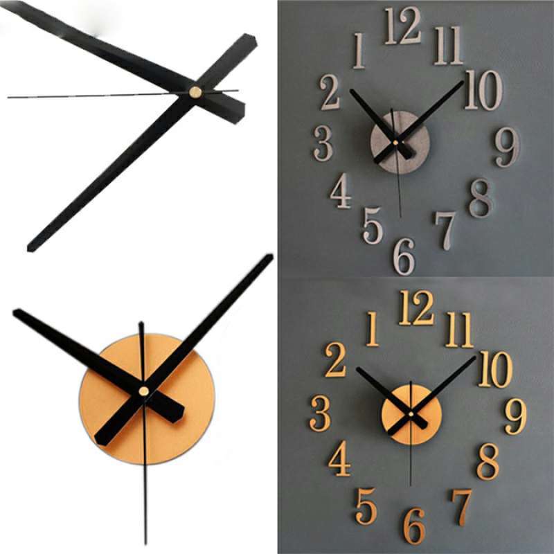 Promo Jam Dinding Besar Diameter 25cm / DIY Big Wall Clock Diskon 23