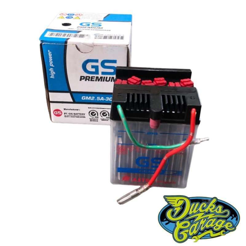 Jual Aki Accu Baterai Batre Honda Win Win100 12v Volt Merk Gs Premium