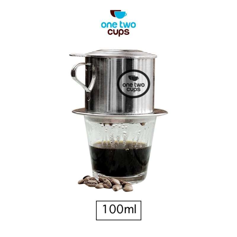 Jual One Two Cups Filter Saring Kopi Coffee Drip Pot 180ml LC1 di