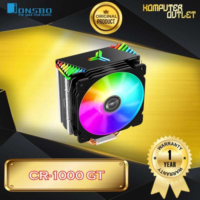 Jual JONSBO CR-1000 GT CPU AIR COOLER TOWER / HSF - CR1000GT di Seller ...