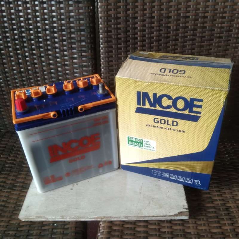 Jual Aki Mobil Incoe Gold Astra Ns40Z Aki Basah 12V / 35A Avanza Rush