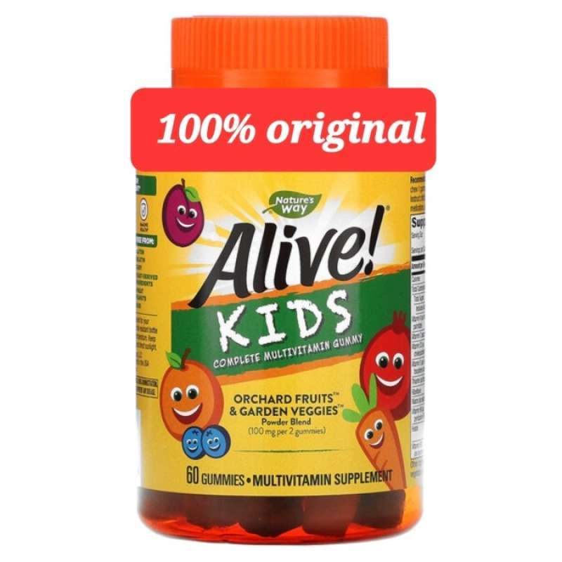 Jual Multivitamin Alive Kids Complete Multivitamin 60 Gummies Di Seller