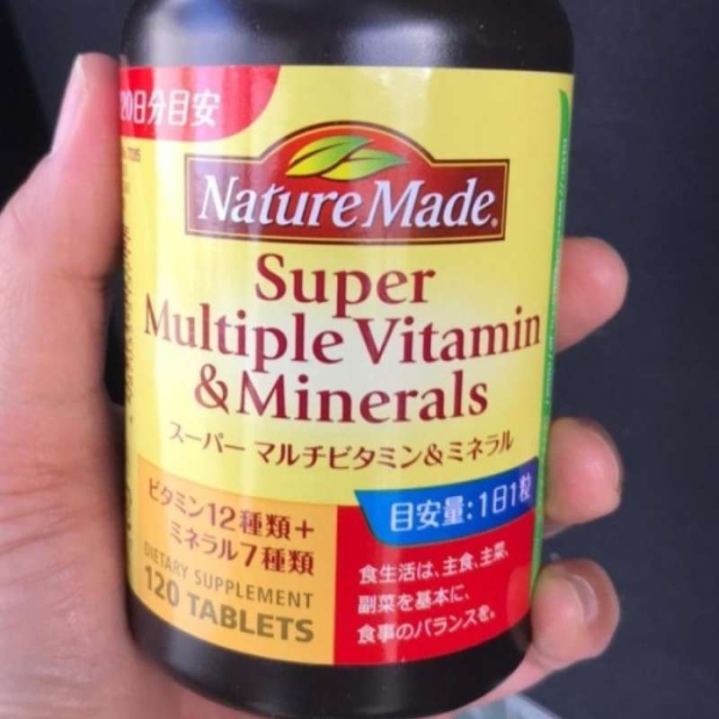 Jual Nature Made Japan Super Multiple Vitamin And Mineral Family Di