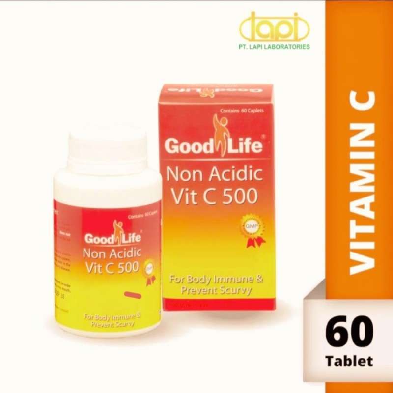 Promo VITAMIN C 500 MG NON ACIDIC/VIT C 500/GOODLIFE VITAMIN C500