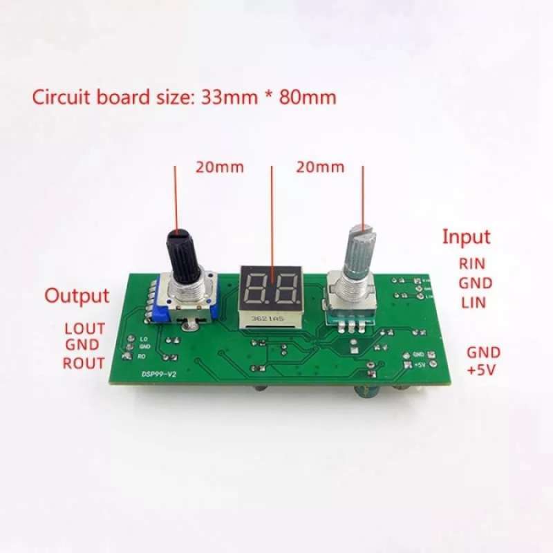 Promo Kit Digital Effect DSP 99 DSP99 V2 Echo Reverb Plus Balance