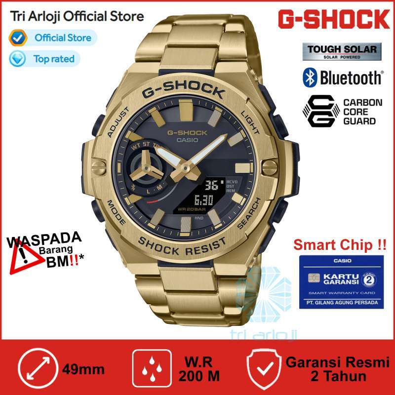 Promo Casio GSHOCK GSTB500GD9ADR Jam Tangan Pria GSHOCK GSTB500GD