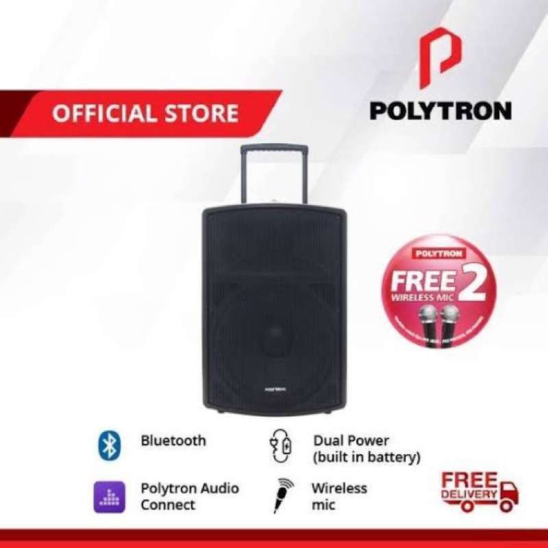 Jual Speaker Aktif Polytron Pas Pro15f3 Professional Portable Speaker