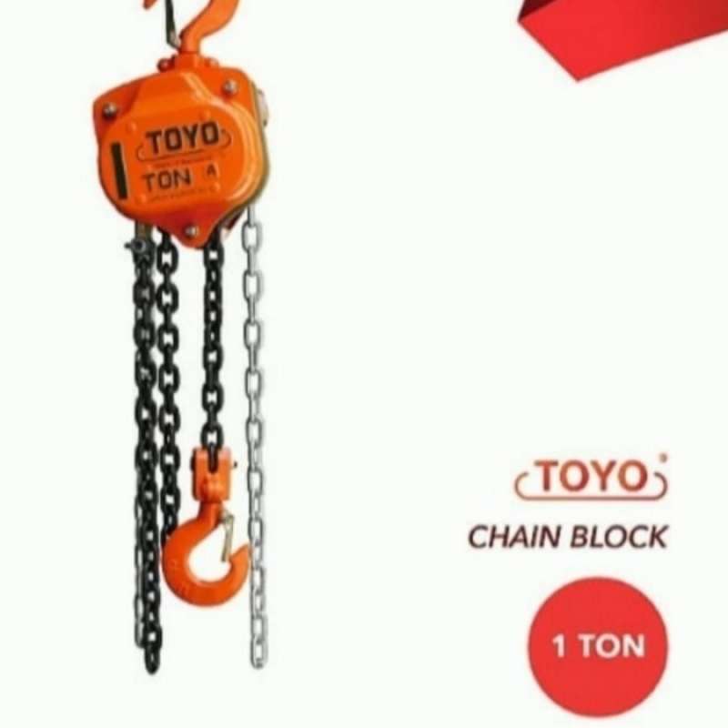 Jual ( Ht) Chain Block 1 Ton X 5 Meter Merek Toyo) Di Seller Vexana ...
