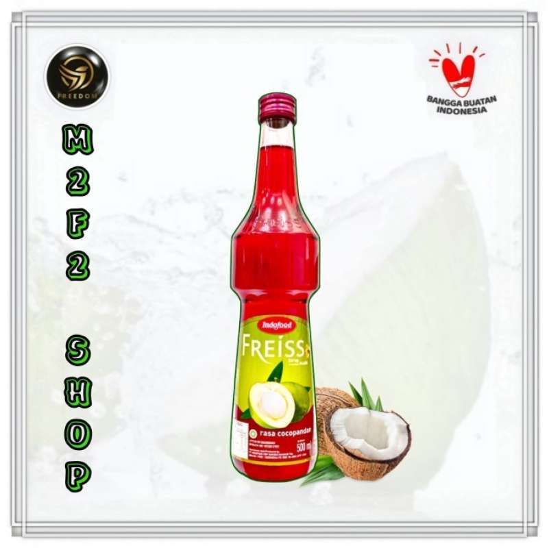 Jual Sirup Manis Indofood Freiss Rasa Cocopandan - 500 Ml (kemasan ...