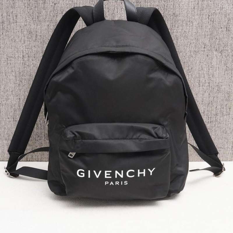 Jual Givenchy Paris Logo Backpack in Black Nylon di Seller Brandluxid