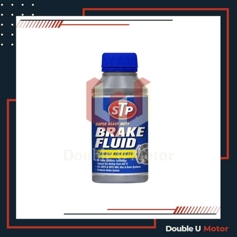 Jual STP Brake Fluid Dot4 Putih/Cairan/Minyak Rem Mobil Motor DOT 4 300