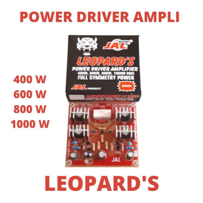 Jual Leopard's Kit Driver Power Ampli 2 Tingkat 600w 600watt 600 Watt