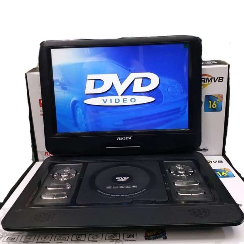 Promo Versiya Portable Evd 16 Inch Dvd Player Portabel Digital Diskon 4 di Seller Zeneyuka