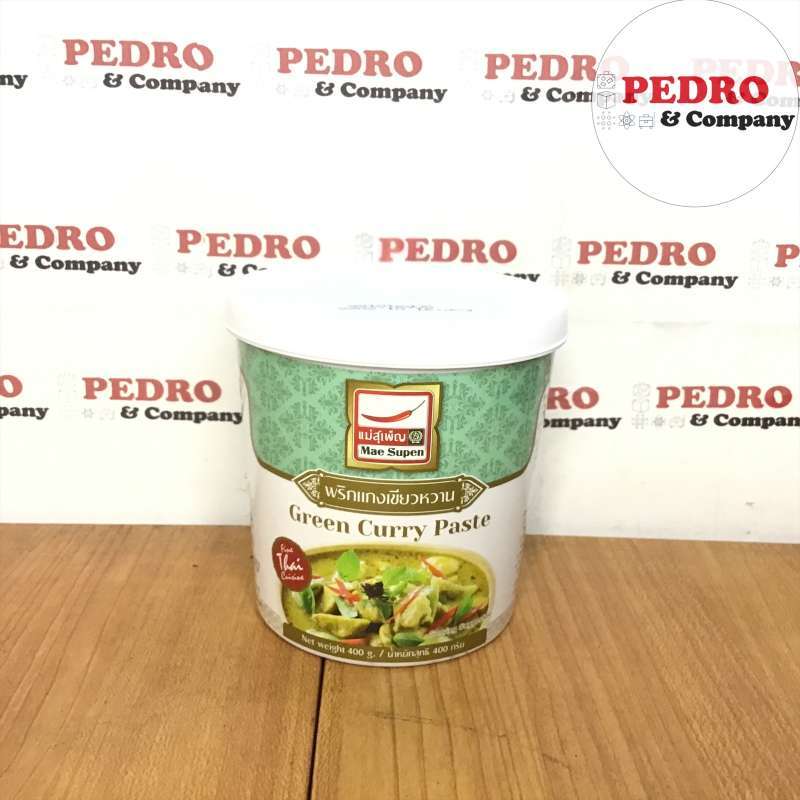 Jual Mae Supen Green Curry Paste Thai 400 Ml - Kari Hijau Thailand Di ...